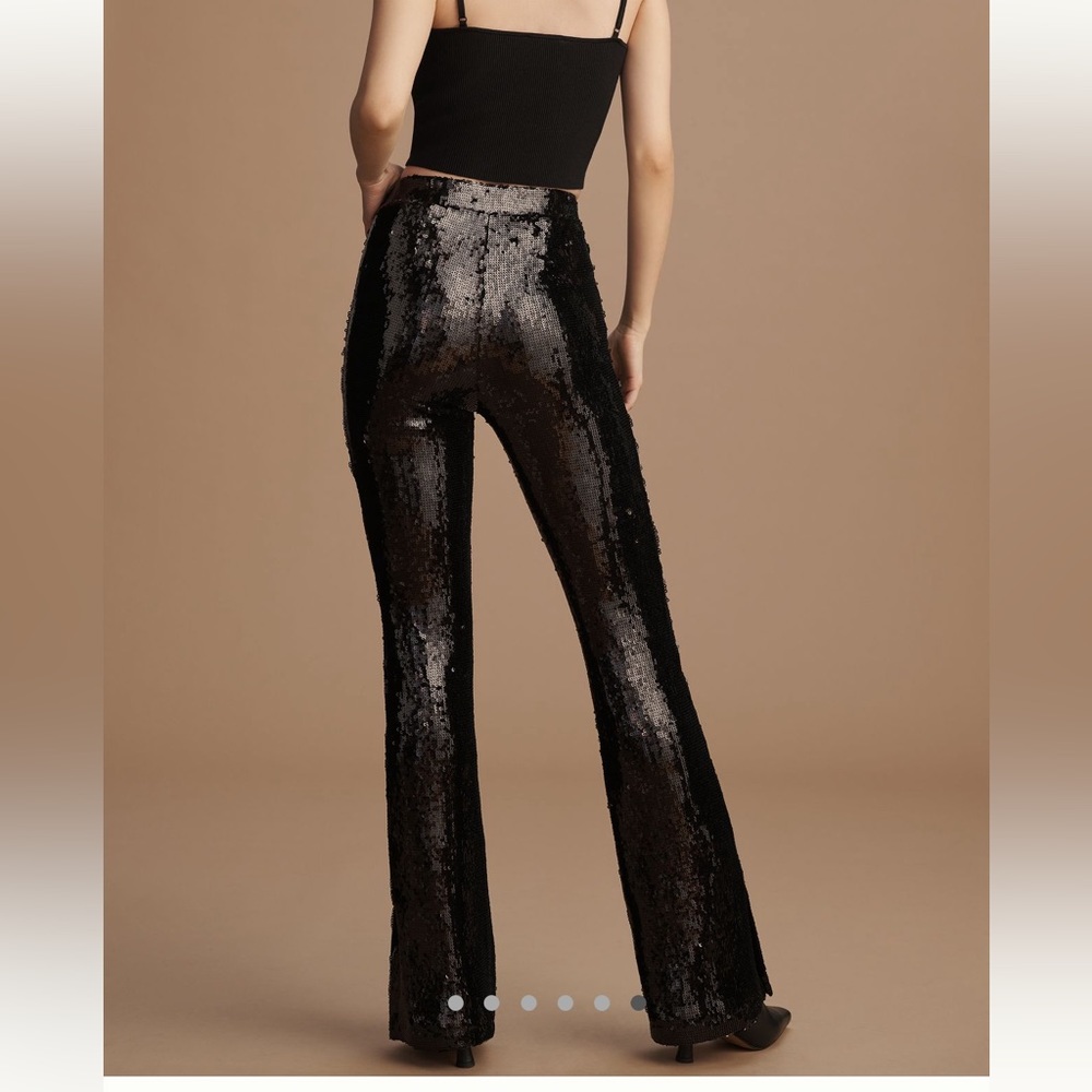 Anthropologie NWT Sz SM lined sequin leggings/pants; sold out, top rated @anthro